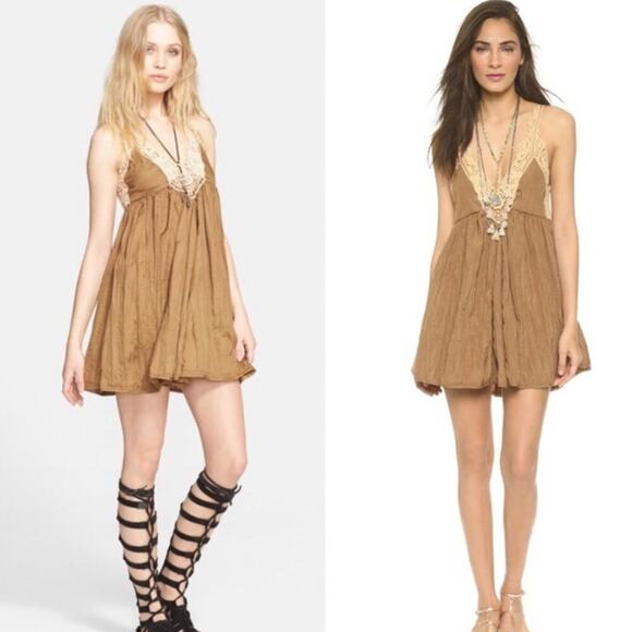 Free People X Revolve Breathless Mini Slip Dress Size Small - Picture 2 of 7